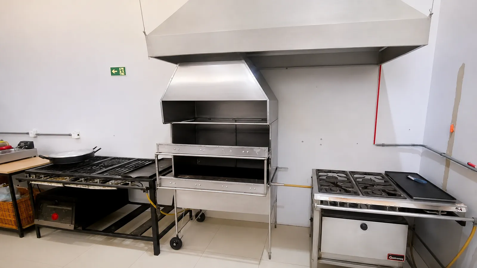 Cozinha do restaurante restaurante